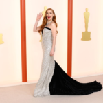 Cara Delevingne az Elie Saab ruhájában a 2023-as Oscar-gálán